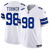Men & Women & Youth Dallas Cowboys #98 Payton Turner White 2025 F.U.S.E. Vapor Untouchable Limited Stitched Jersey,baseball caps,new era cap wholesale,wholesale hats